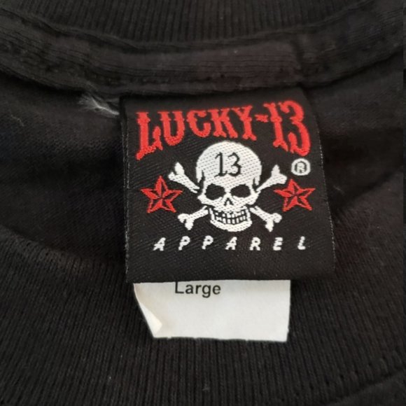 NWT Hope & Glory Lucky 13 T-Shirt Mens L - Picture 6 of 7